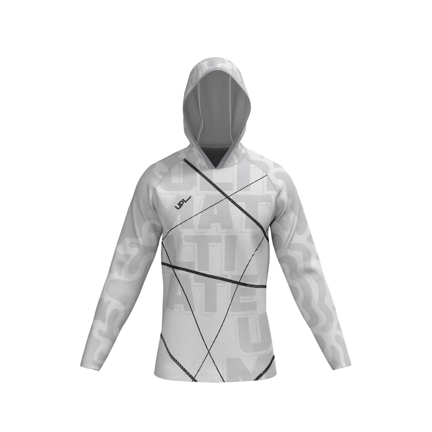 Touchline White - Sun Hoodie