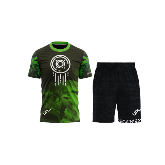 T-shirt of your own design and shorts!!! -Uniform Kit