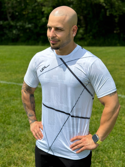Touchline White - Short Sleeve
