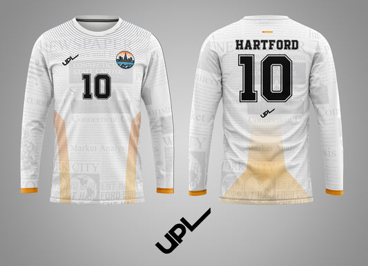 Hartford Current - White Long Sleeve